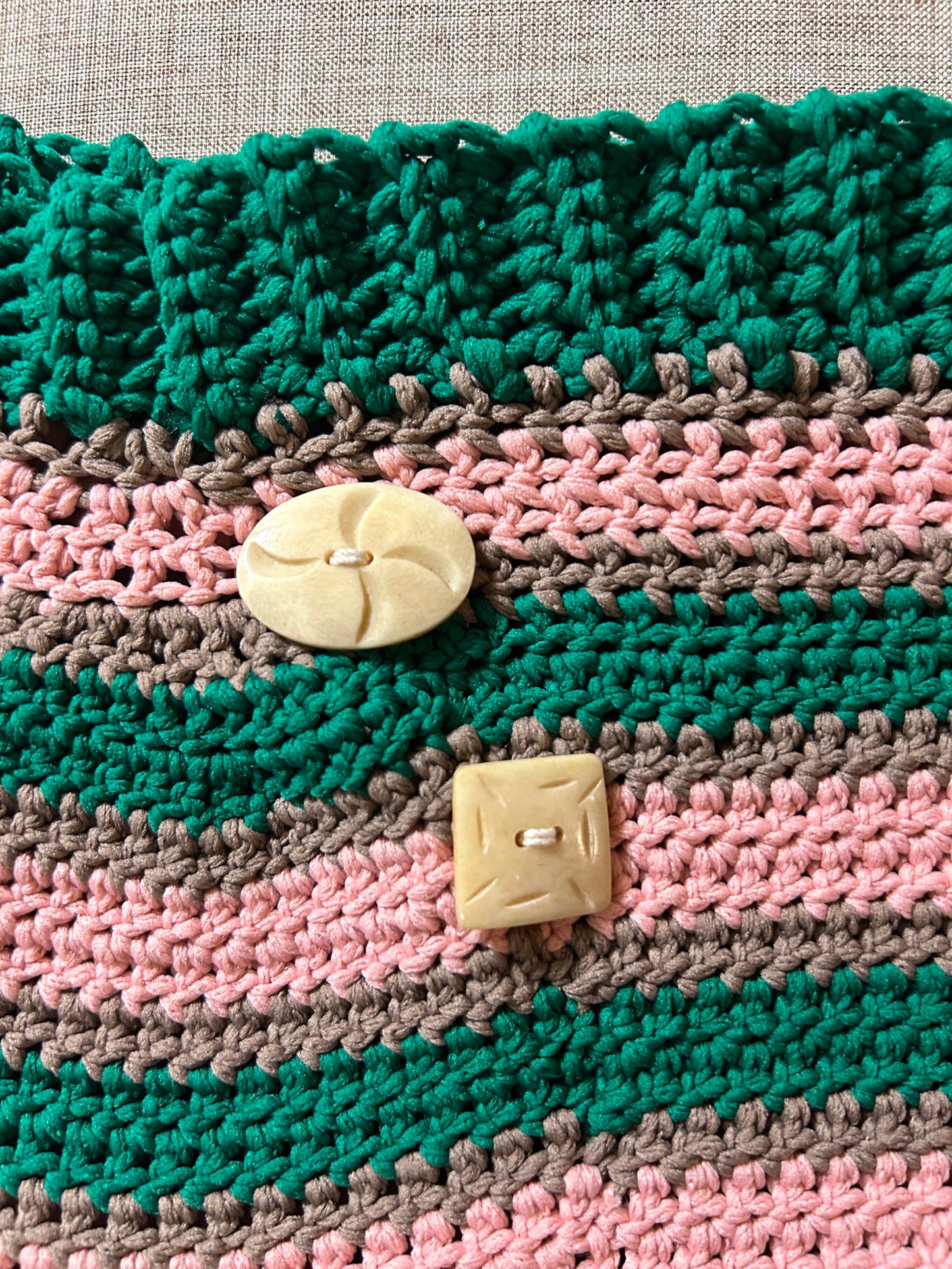 Micro shorts crochet ~buffalo bone