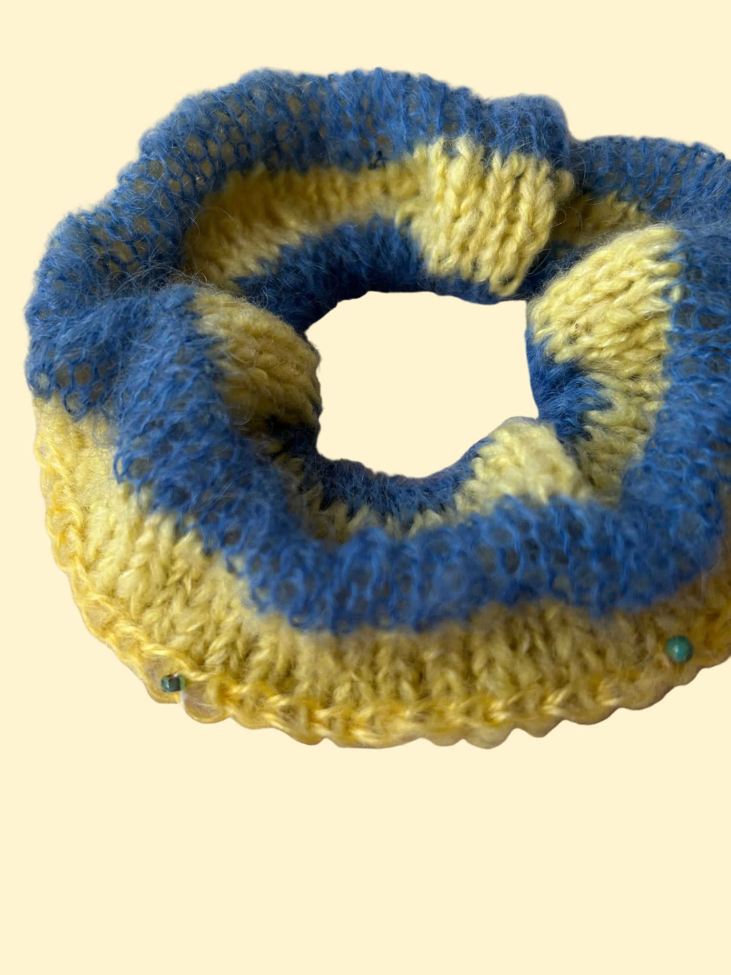 Mohair Panser Scrunchie