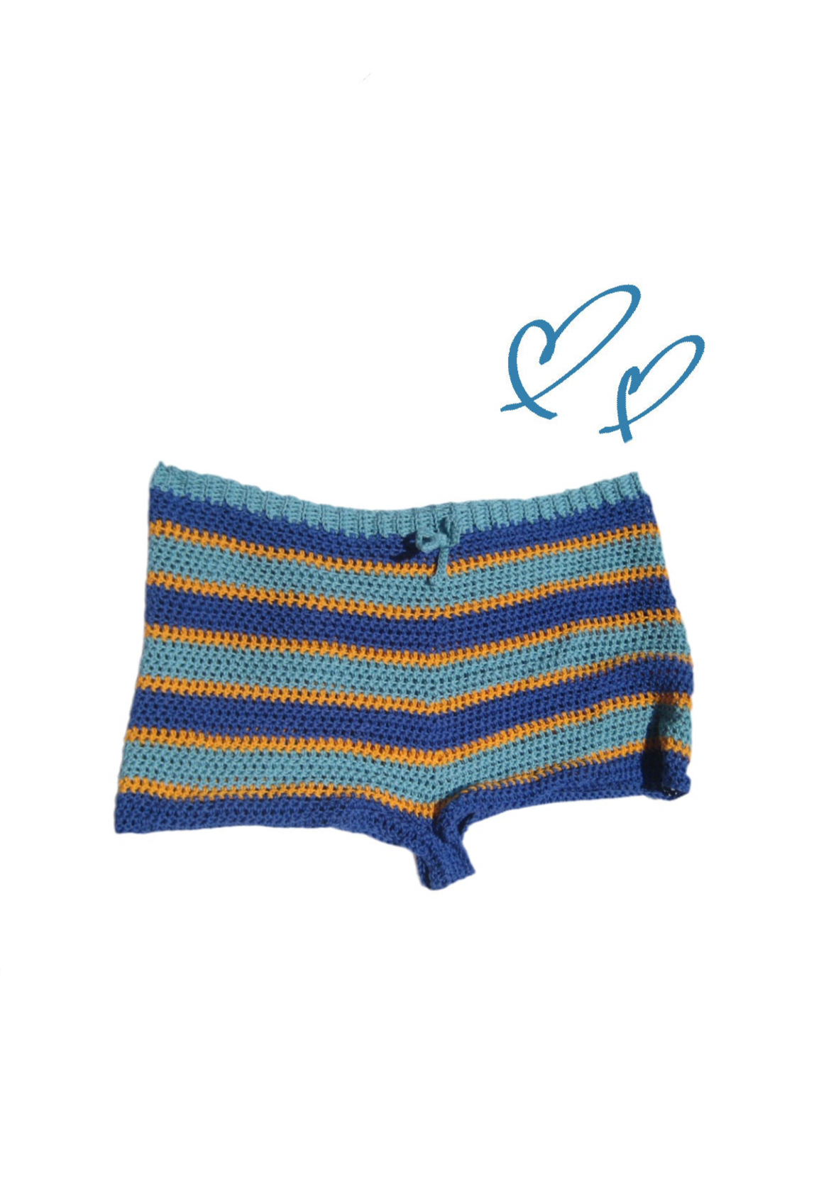 Micro shorts crochet