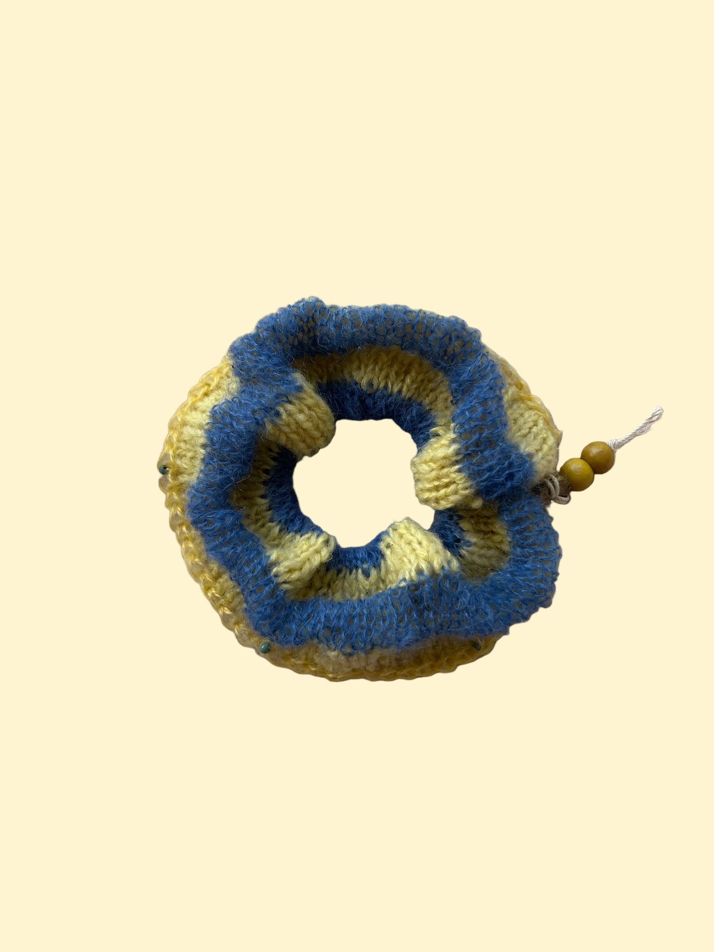 Mohair Panser Scrunchie