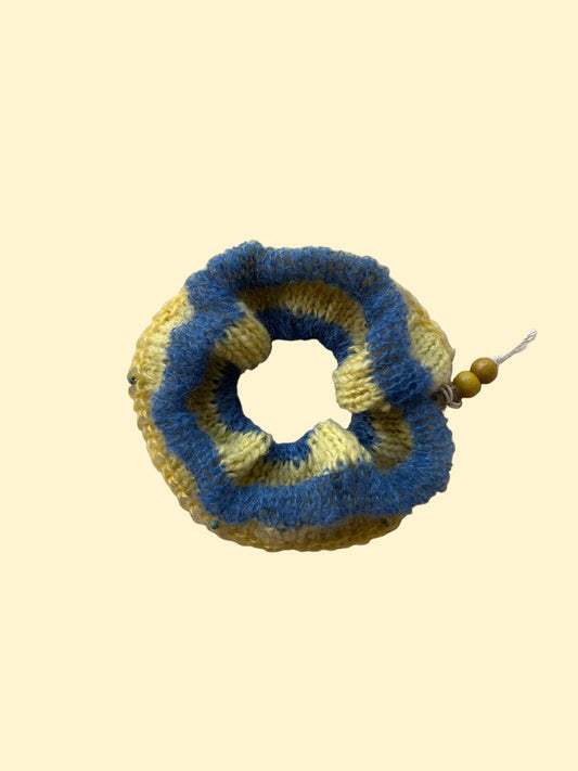 Mohair Panser Scrunchie